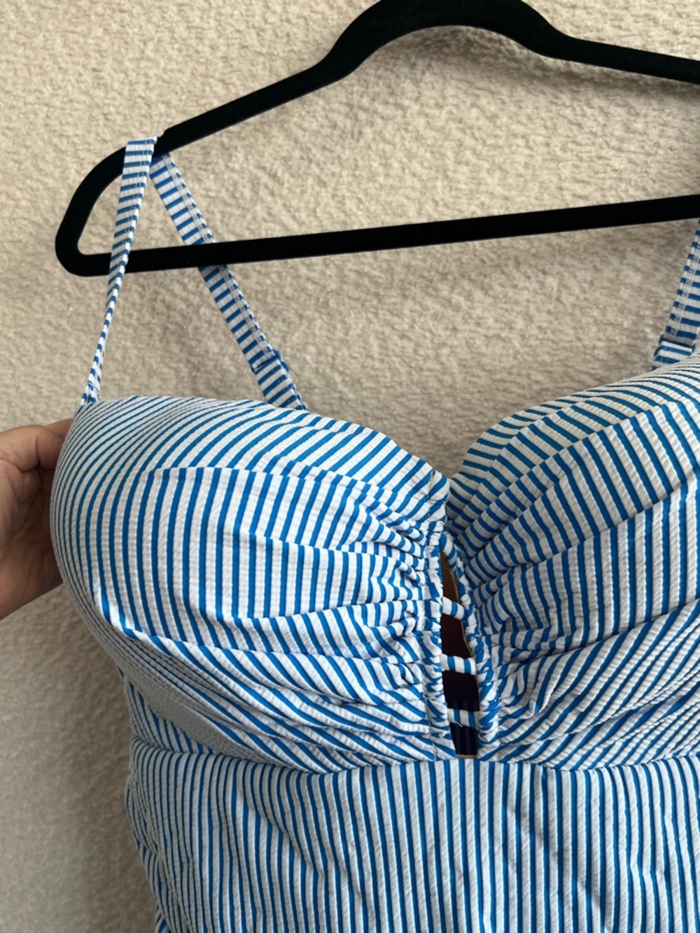 Cacique Lane Bryant NWT Women’s Plus Size Swim Balconette Tankini Top Size 44DDD - Picture 4 of 14
